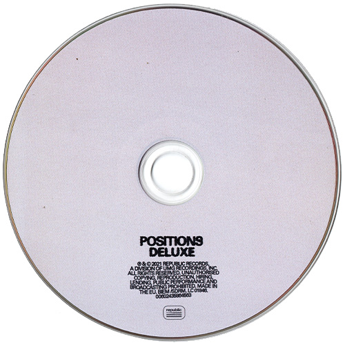 Positions Deluxe CD